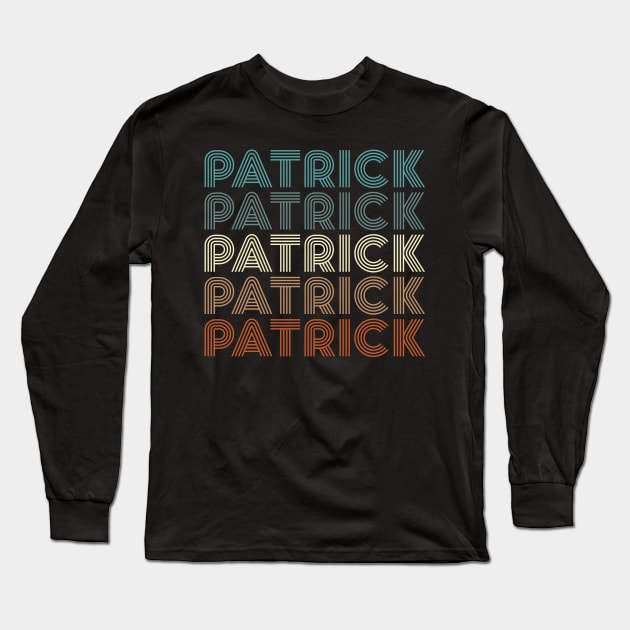 PATRICK Long Sleeve T-Shirt by Motiejus